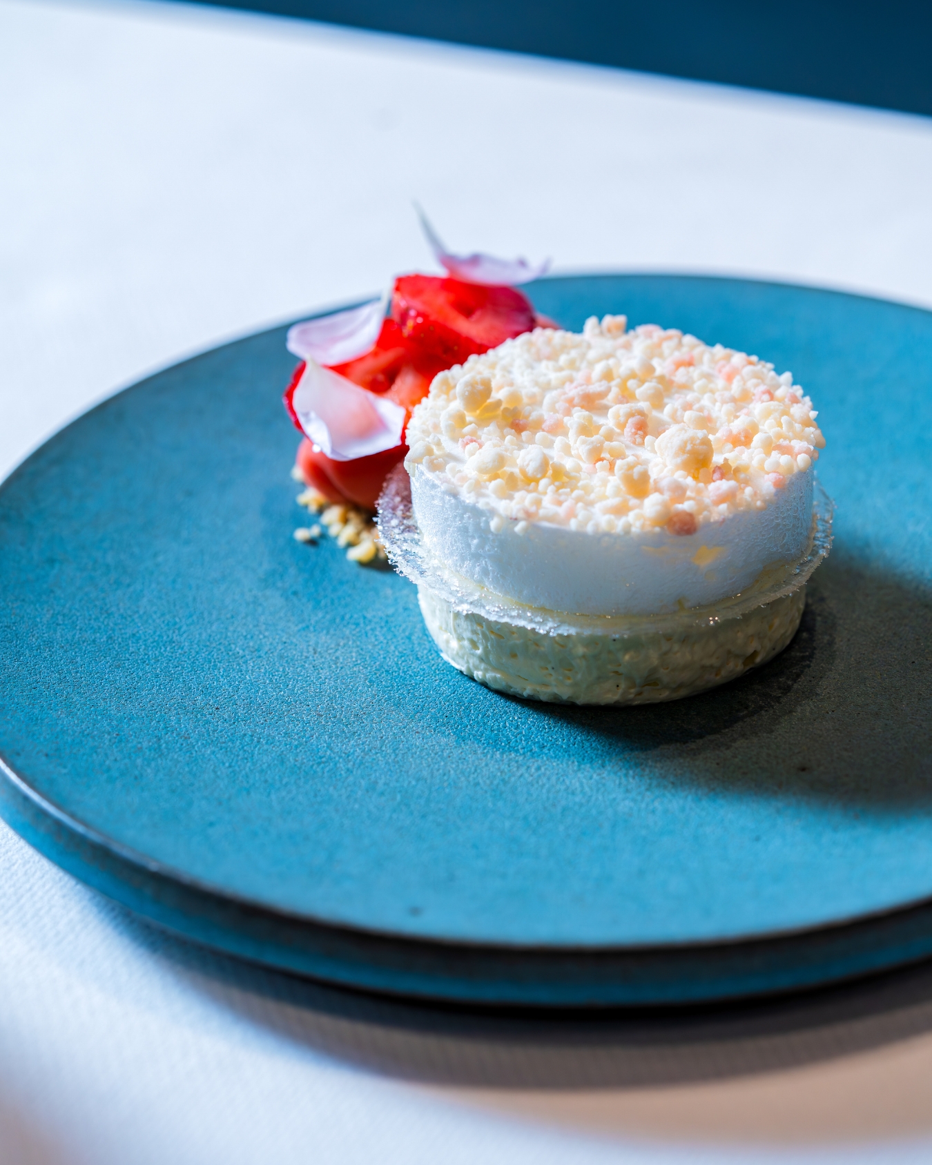 Plat gastronomique à La Scène Thélème