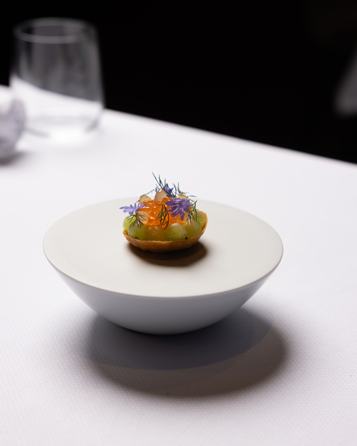 Assiette gastronomique de saison à La Scène Thélème